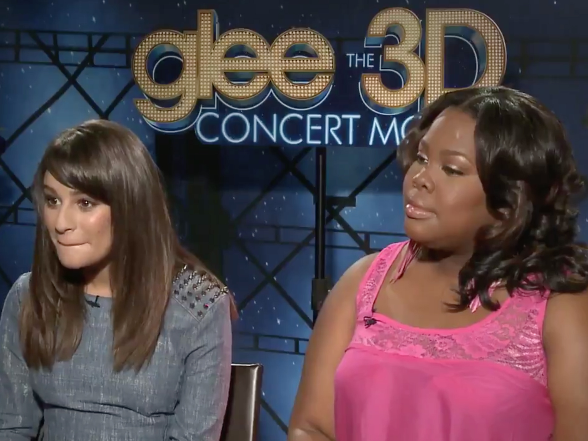 Resurfaced Interview With Glee Stars Lea Michele And Amber Riley